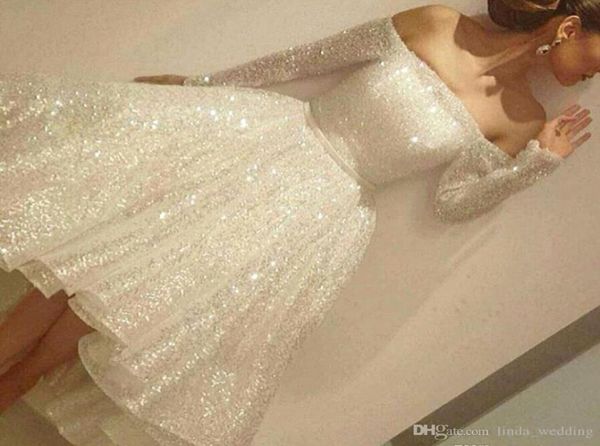 2019 new sequined prom dress long sleeve tea length formal holidays wear graduation evening party pageant gown custom made plus si7376930, Black
2019 new sequined prom dress long sleeve tea length formal holidays wear graduation evening party pageant gown custom made plus si7376930, Black