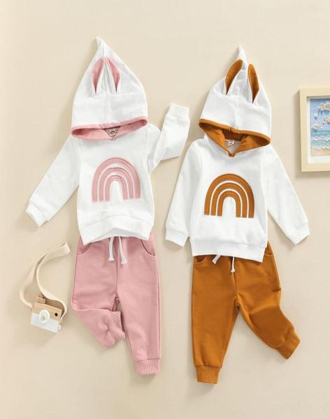 clothing sets 2 pieces baby girls suit set rainbow patterns long sleeve hooded tieup pants for boys 03 years3953192, White
clothing sets 2 pieces baby girls suit set rainbow patterns long sleeve hooded tieup pants for boys 03 years3953192, White