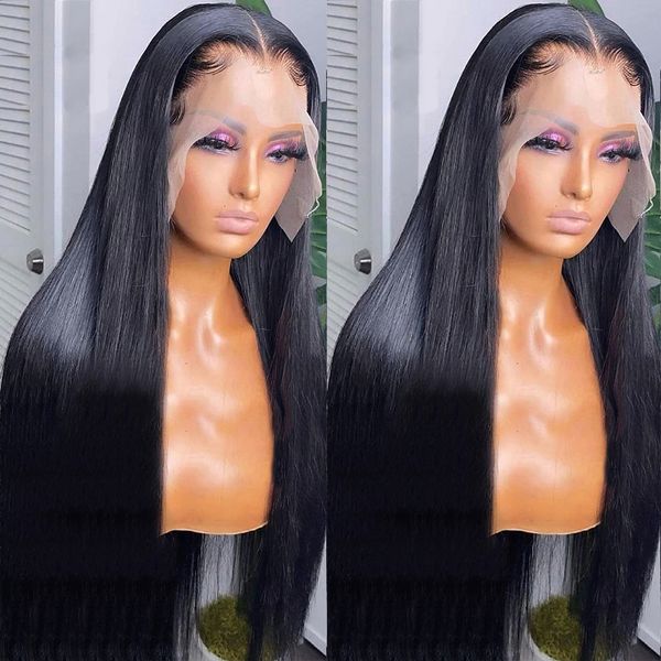 26inch straight lace front wigs brazilian transparent bone straight human hair wig for women preplucked, Black;brown
26inch straight lace front wigs brazilian transparent bone straight human hair wig for women preplucked, Black;brown