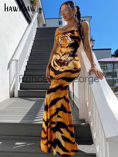 party dresses hawthaw women tiger printed bodycon sleeveless party club evening long dress 2022 summer clothes wholesale items for business, White;black
party dresses hawthaw women tiger printed bodycon sleeveless party club evening long dress 2022 summer clothes wholesale items for business, White;black