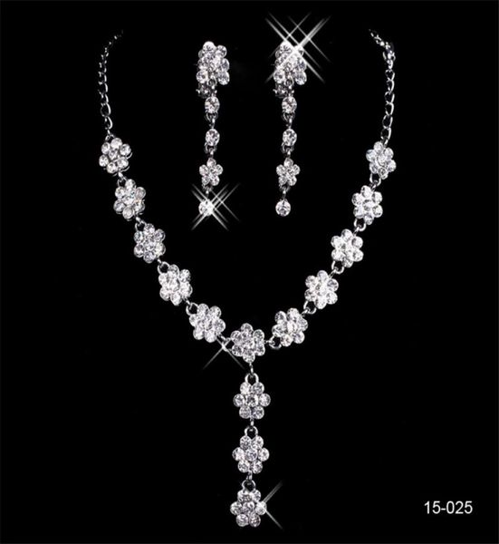 15025 new elegant wedding bridal rhinestone jewelry necklace earring set party jewelry for party bride9968589, White
15025 new elegant wedding bridal rhinestone jewelry necklace earring set party jewelry for party bride9968589, White