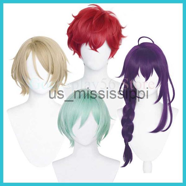 cosplay wigs ensemble stars cosplay wig alkaloid ayase mayoi kazehaya tatsumi amagi hiiro shiratori aira wig idol roleplay synthetic hair x0, Black
cosplay wigs ensemble stars cosplay wig alkaloid ayase mayoi kazehaya tatsumi amagi hiiro shiratori aira wig idol roleplay synthetic hair x0, Black