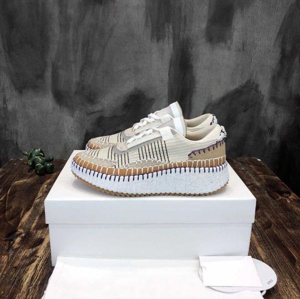2023 designer women namas sneakers knitted mesh shoes calfskin fashion sneakers running sports shoe size 35-40, Black
2023 designer women namas sneakers knitted mesh shoes calfskin fashion sneakers running sports shoe size 35-40, Black
