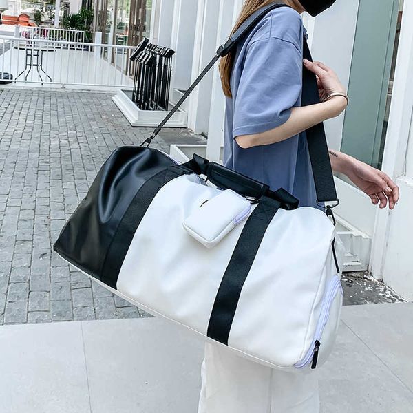 sports and fitness bag male and female dry wet separation training bag pu large capacity single shoulder short distance travel bag 230420
sports and fitness bag male and female dry wet separation training bag pu large capacity single shoulder short distance travel bag 230420