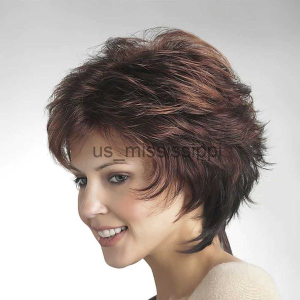 cosplay wigs 50 human hair 50 synthetic blend short layered haircut wig with bangs blonde brown women natural costume wigs pixie cut x0630, Black
cosplay wigs 50 human hair 50 synthetic blend short layered haircut wig with bangs blonde brown women natural costume wigs pixie cut x0630, Black
