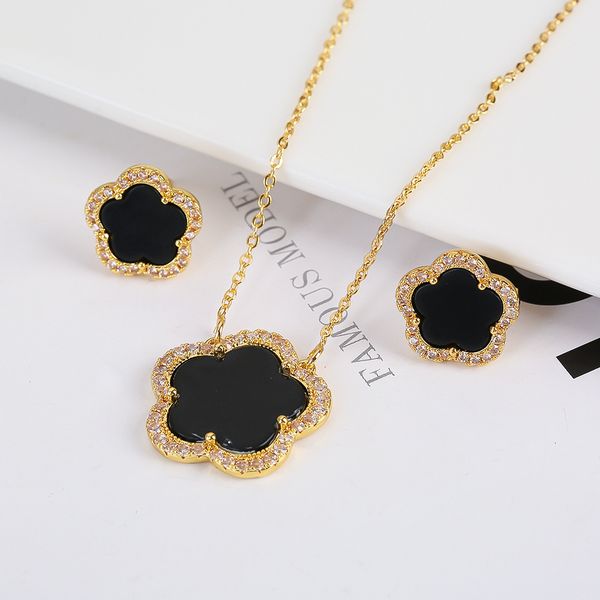 wedding jewelry sets selling 18k goldplated plant flowers fiveleaf petals pendant necklace earrings set womens zircon luxury gifts 230627, Slivery;golden
wedding jewelry sets selling 18k goldplated plant flowers fiveleaf petals pendant necklace earrings set womens zircon luxury gifts 230627, Slivery;golden