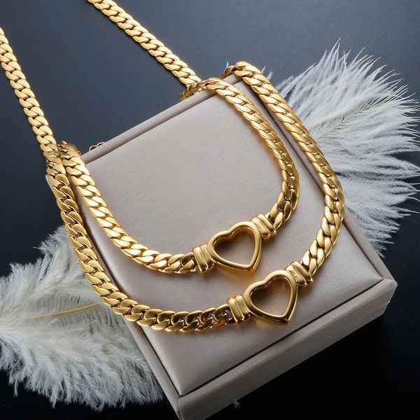 wedding jewelry sets zmfashion goldplated waterproof stainless steel set luxury love heart shape chain necklace nail bracelet for women 2306, Slivery;golden
wedding jewelry sets zmfashion goldplated waterproof stainless steel set luxury love heart shape chain necklace nail bracelet for women 2306, Slivery;golden