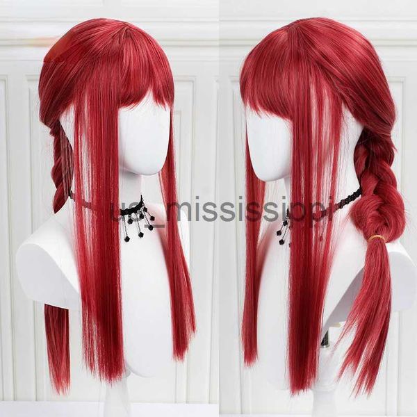 cosplay wigs anime chainsaw man wig makima long rose red hair cosplay wig role play halloween hair synthetic hair x0630, Black
cosplay wigs anime chainsaw man wig makima long rose red hair cosplay wig role play halloween hair synthetic hair x0630, Black