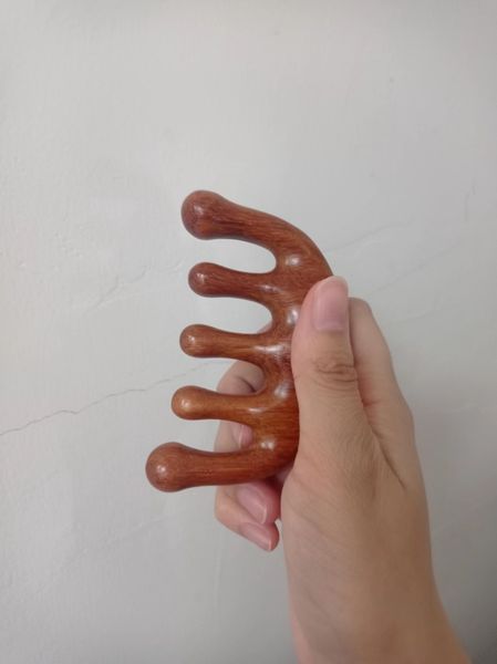 head five teeth massage comb sandalwood comb men and women scalp meridians special round head wide teeth not easy to hair loss, Silver
head five teeth massage comb sandalwood comb men and women scalp meridians special round head wide teeth not easy to hair loss, Silver
