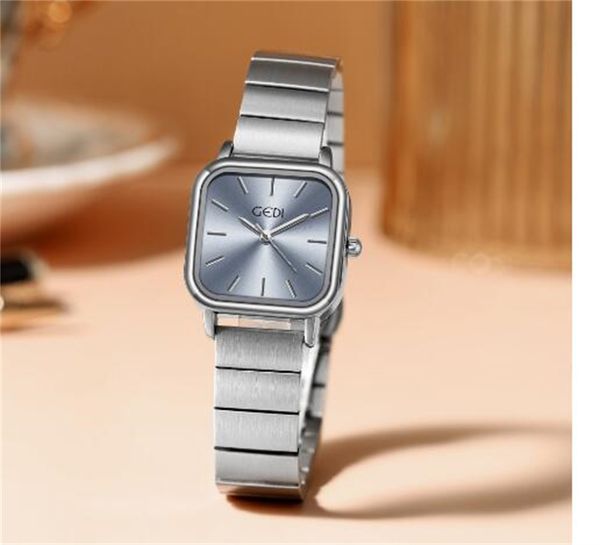 2023 simple temperament, steel belt, women's niche, light luxury, high-end sense, personalized square plate, waterproof quartz watch, Slivery;golden
2023 simple temperament, steel belt, women's niche, light luxury, high-end sense, personalized square plate, waterproof quartz watch, Slivery;golden