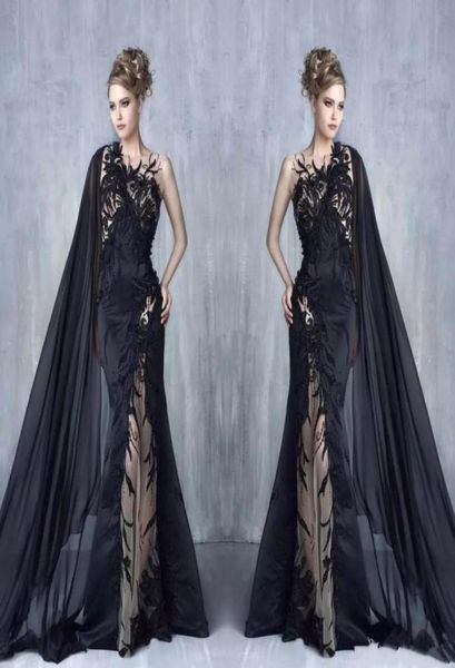 2017 fashion unique black embroidery lace evening dress applique with cape illusion tulle beaded celebrity dress prom gown7682990, Black;red
2017 fashion unique black embroidery lace evening dress applique with cape illusion tulle beaded celebrity dress prom gown7682990, Black;red