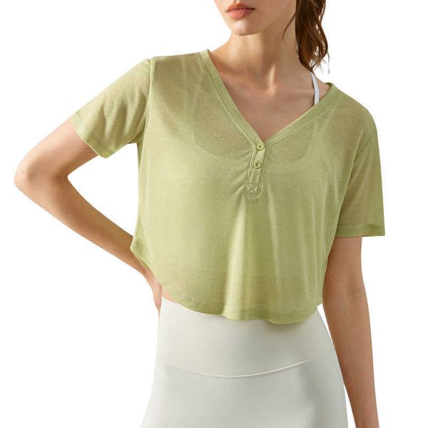 summer quick dry yoga suit lu-96 cover up women's thin breathable sports short sleeve shirt slim fitness yoga t-shirt, White;red
summer quick dry yoga suit lu-96 cover up women's thin breathable sports short sleeve shirt slim fitness yoga t-shirt, White;red