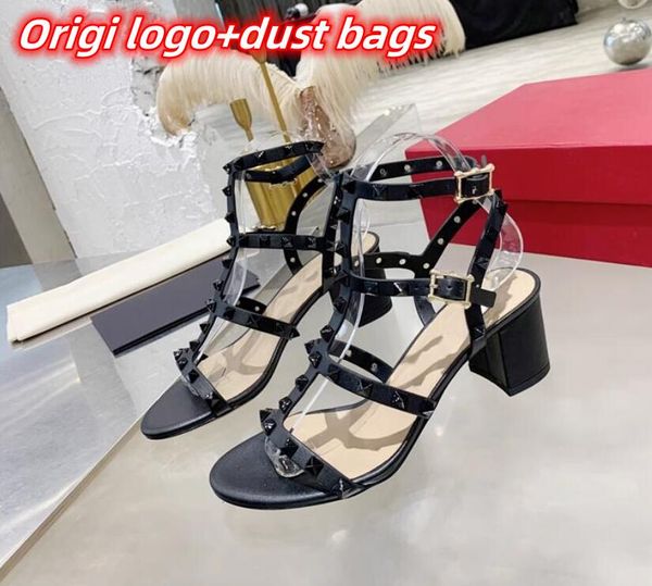 designer sandals women summer leather studs platform sandal 6cm thick high heels rivets shoes genuine leather ladies party shoes with dust b, Black
designer sandals women summer leather studs platform sandal 6cm thick high heels rivets shoes genuine leather ladies party shoes with dust b, Black