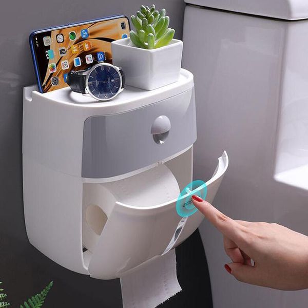 parkas wall mounted toilet paper holder waterproof tray for toilet paper storage box tray tissue box shelf drawer bathroom accessories, Black
parkas wall mounted toilet paper holder waterproof tray for toilet paper storage box tray tissue box shelf drawer bathroom accessories, Black