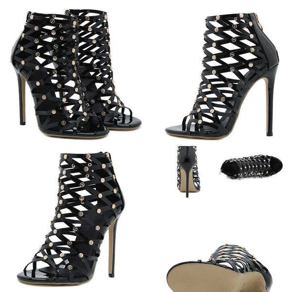 summer sandals new design peep toe zipper women fashion stiletto high heels party dress female shoes 230511, Black
summer sandals new design peep toe zipper women fashion stiletto high heels party dress female shoes 230511, Black