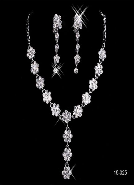 15025 new elegant wedding bridal rhinestone jewelry necklace earring set party jewelry for party bride8413431, White
15025 new elegant wedding bridal rhinestone jewelry necklace earring set party jewelry for party bride8413431, White