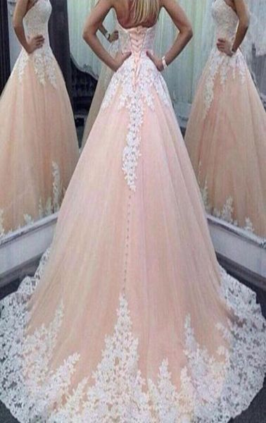 sweet pink ball gown dresses evening wear strapless white lace appliques 2016 lace up back prom gowns custom made4242133, Black;red
sweet pink ball gown dresses evening wear strapless white lace appliques 2016 lace up back prom gowns custom made4242133, Black;red