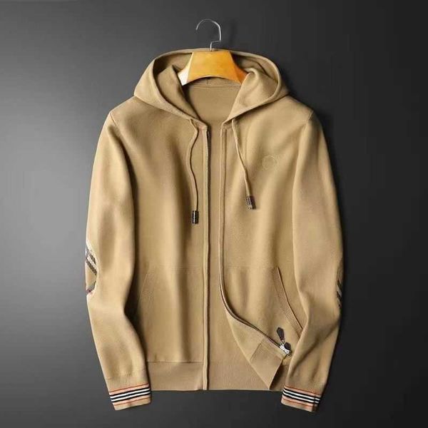 mens zip-up jacket bur designer hoodie men women cardigan hooded coat autumn winter warm knitted sweater, Black;brown
mens zip-up jacket bur designer hoodie men women cardigan hooded coat autumn winter warm knitted sweater, Black;brown