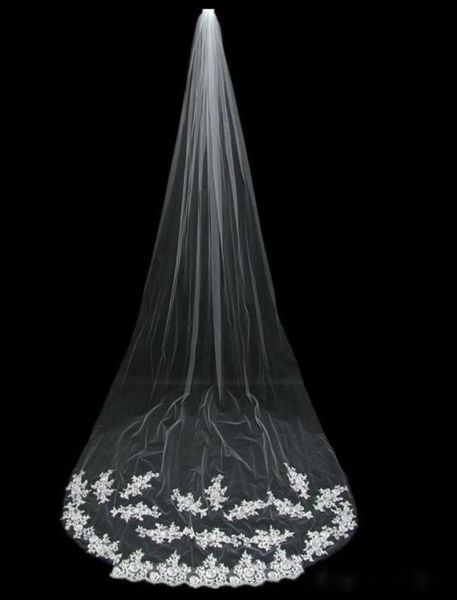 bridal veils long wedding veils lace applique flower cathedral length bridal veil bv025364896, Black
bridal veils long wedding veils lace applique flower cathedral length bridal veil bv025364896, Black