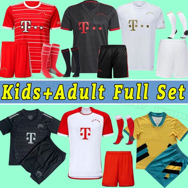 23 24 bayern soccer jerseys de ligt sane 2023 20243 football shirt hernandez goretzka gnabry camisa de futebol kimmich men kids full set soc, Black;yellow
23 24 bayern soccer jerseys de ligt sane 2023 20243 football shirt hernandez goretzka gnabry camisa de futebol kimmich men kids full set soc, Black;yellow