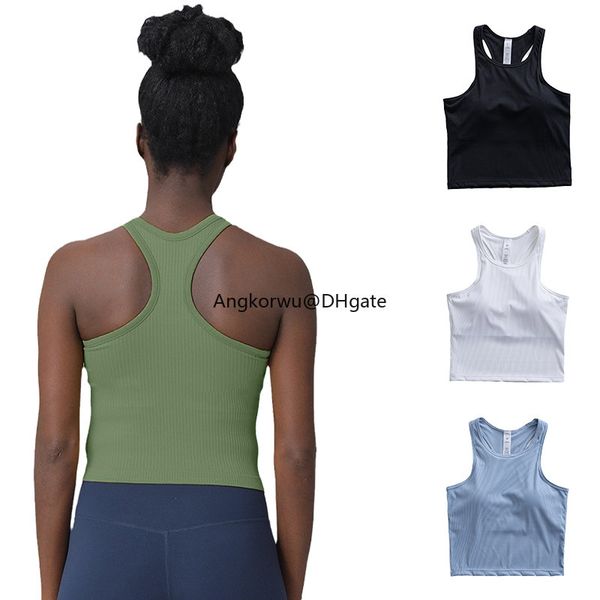 lu thread ebb tank women's short with chest cushion yoga high elastic racerback sleeveless sports outwear quick dry running strap chest
lu thread ebb tank women's short with chest cushion yoga high elastic racerback sleeveless sports outwear quick dry running strap chest