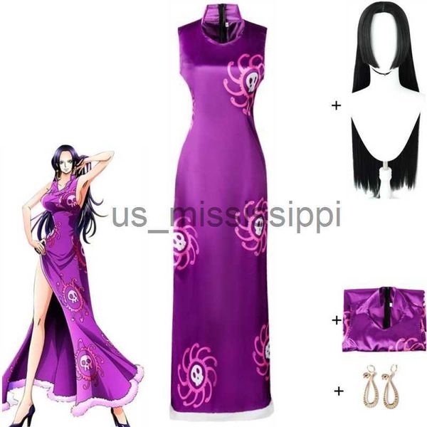 cosplay wigs anime seven warlords of the sea boahancock empire snake cosplay costume halloween purple dress for woman suit wig x0630, Black
cosplay wigs anime seven warlords of the sea boahancock empire snake cosplay costume halloween purple dress for woman suit wig x0630, Black