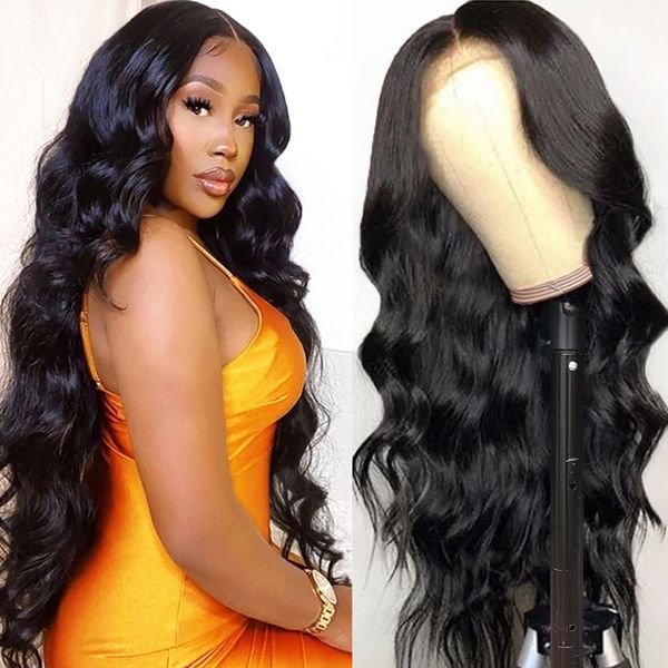lace s 13x4 frontal human hair glueless ready to wear 4x4 body wave clre pre cut 230629, Black;brown
lace s 13x4 frontal human hair glueless ready to wear 4x4 body wave clre pre cut 230629, Black;brown
