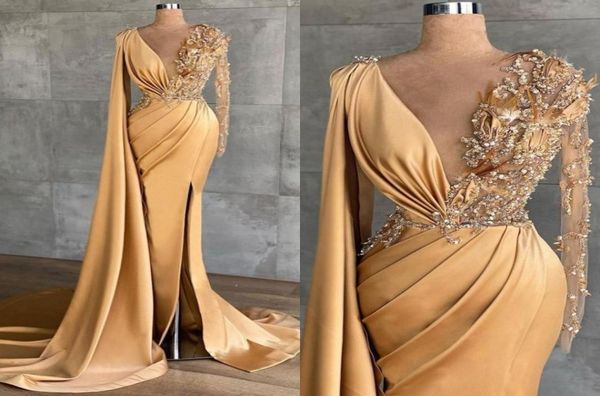vintage gold long sleeve evening dresses formal occasion women dress mermaid v neck beads sequined party prom gowns2735614, Black;red
vintage gold long sleeve evening dresses formal occasion women dress mermaid v neck beads sequined party prom gowns2735614, Black;red