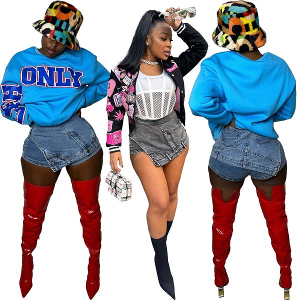 women s jean fashion stretch denim pocket front asymmetrical mini skirt shorts 2023 streetwear ins vintage short 230628, Blue
women s jean fashion stretch denim pocket front asymmetrical mini skirt shorts 2023 streetwear ins vintage short 230628, Blue