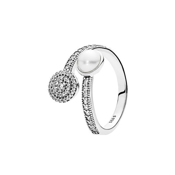 white pearl open ring for pandora real 925 sterling silver wedding party rings designer jewelry for women sparkling crystal diamond luxury r, Slivery;golden
white pearl open ring for pandora real 925 sterling silver wedding party rings designer jewelry for women sparkling crystal diamond luxury r, Slivery;golden