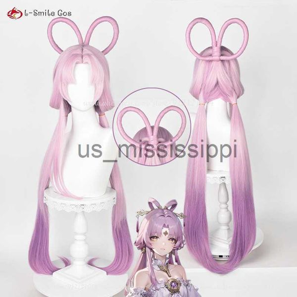 cosplay wigs game honkai star rail fu xuan cosplay wig 90cm pink purple gradient wigs heat resistant hair anime wigs wig cap x0630, Black
cosplay wigs game honkai star rail fu xuan cosplay wig 90cm pink purple gradient wigs heat resistant hair anime wigs wig cap x0630, Black