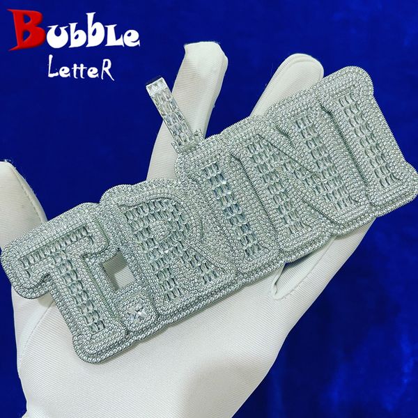 pendant necklaces bubble letter custom name necklace for men personalized baguette iced out charms hip hop fashion jewelry trend 230629, Silver
pendant necklaces bubble letter custom name necklace for men personalized baguette iced out charms hip hop fashion jewelry trend 230629, Silver