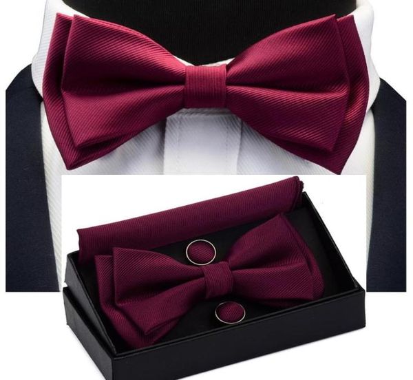 solid bow tie set different size up and down mens bowtie handkerchief cufflinks box for men wedding fashion ties7192077, Black;gray
solid bow tie set different size up and down mens bowtie handkerchief cufflinks box for men wedding fashion ties7192077, Black;gray