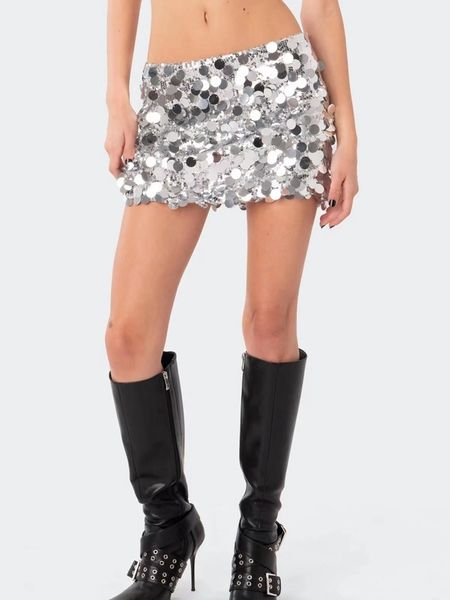 skirts haoyuan irregular high waist sparkling sequin mini skirt women summer y2k clothes ultra short bottoms silver club 230628, Black
skirts haoyuan irregular high waist sparkling sequin mini skirt women summer y2k clothes ultra short bottoms silver club 230628, Black