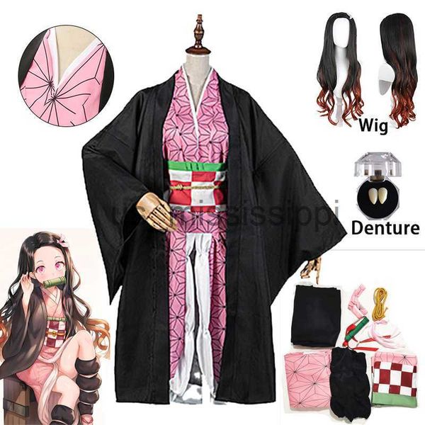 cosplay wigs kamado nezuko cosplay anime demon slayers kimono kimetsu no yaiba kamado nezuko costume wig uniform hallween women s x0630, Black
cosplay wigs kamado nezuko cosplay anime demon slayers kimono kimetsu no yaiba kamado nezuko costume wig uniform hallween women s x0630, Black