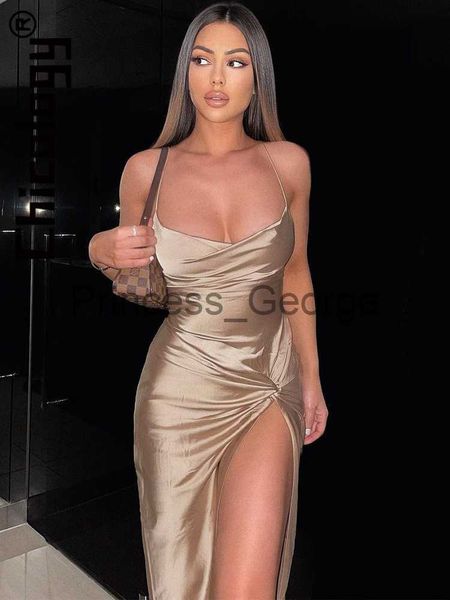 party dresses chicology backless satin slit bodycon midi dress party club elegant festival birthday evening 2022 women wholesale clothes x06, White;black
party dresses chicology backless satin slit bodycon midi dress party club elegant festival birthday evening 2022 women wholesale clothes x06, White;black