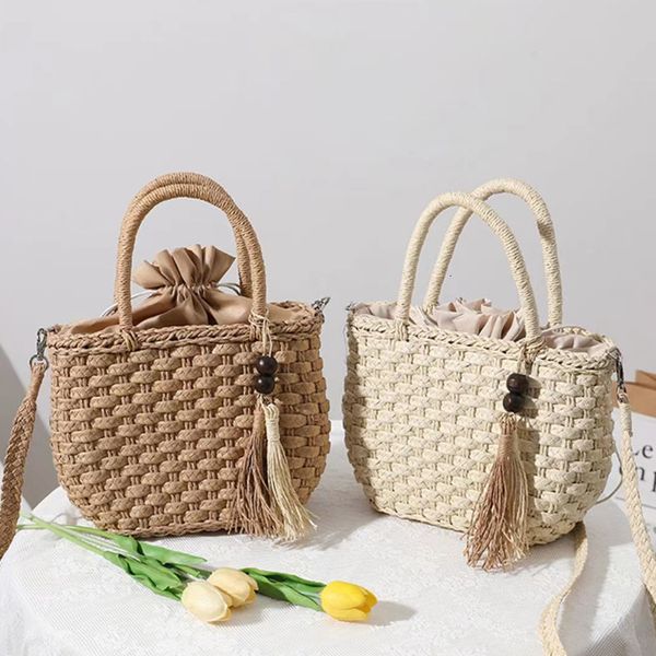 evening bags fashion tassel straw handbag summer handwoven rattan bag woven purse wicker beach bohemia shoulder messenger 230628
evening bags fashion tassel straw handbag summer handwoven rattan bag woven purse wicker beach bohemia shoulder messenger 230628