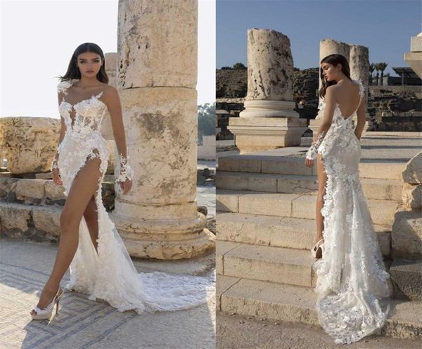 mermaid wedding dresses oneshoulder highsplit applique lace beaded hand made flower wedding gown backless sweep train brida9771907, White
mermaid wedding dresses oneshoulder highsplit applique lace beaded hand made flower wedding gown backless sweep train brida9771907, White