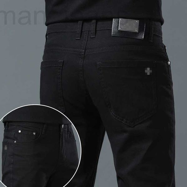 men's jeans designer spring/summer new for light luxury korean edition thin elastic feet slim fit cotton spring black european long pan, Blue
men's jeans designer spring/summer new for light luxury korean edition thin elastic feet slim fit cotton spring black european long pan, Blue