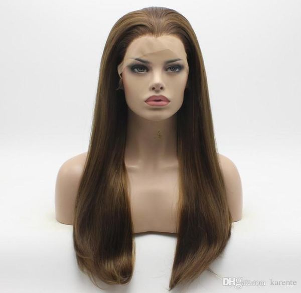 iwona hair straight long brown blonde mix wig 2827 half hand tied heat resistant synthetic lace front wig3331085, Black
iwona hair straight long brown blonde mix wig 2827 half hand tied heat resistant synthetic lace front wig3331085, Black