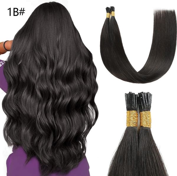 stock virgin hair i tip hair extension prebonded hair extensions stick keratin 100g/set 100pcs/100g 12-30 inch 1# 2# 4# 6# 8# 30% long hair, Black
stock virgin hair i tip hair extension prebonded hair extensions stick keratin 100g/set 100pcs/100g 12-30 inch 1# 2# 4# 6# 8# 30% long hair, Black