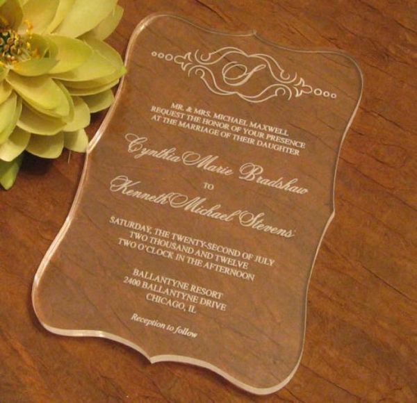2016 acrylic clear wedding invitations cardwedding invitesacrylic invitationswedding invitations1473762, Black
2016 acrylic clear wedding invitations cardwedding invitesacrylic invitationswedding invitations1473762, Black