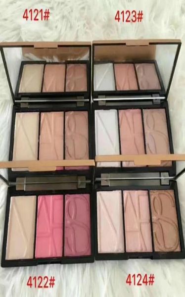 makeup blush palette 3 different colors 4mixed pattle b5228867