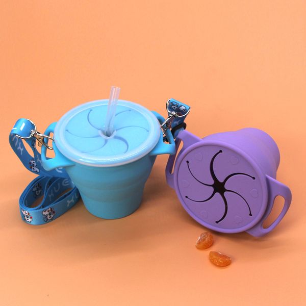 maternal and infant products children's snack cup with handle anti-sprinkle snack bowl food-grade silicone cup raspline outdoor portabl
maternal and infant products children's snack cup with handle anti-sprinkle snack bowl food-grade silicone cup raspline outdoor portabl