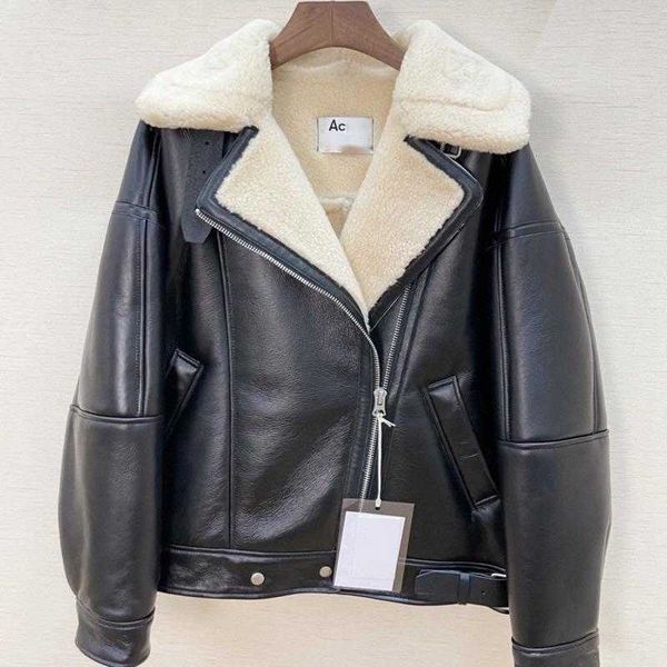 winter womens leather jacket swedish ac designer coat punk motorcycle jacket women windbreaker fashion casual trench coats, Black
winter womens leather jacket swedish ac designer coat punk motorcycle jacket women windbreaker fashion casual trench coats, Black