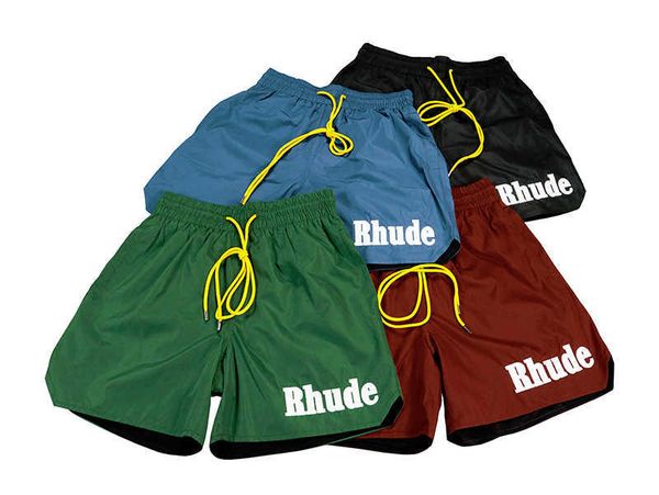 men's shorts rhude new arrival casual summer with embroidered and loose fit beach28uu, White;black
men's shorts rhude new arrival casual summer with embroidered and loose fit beach28uu, White;black