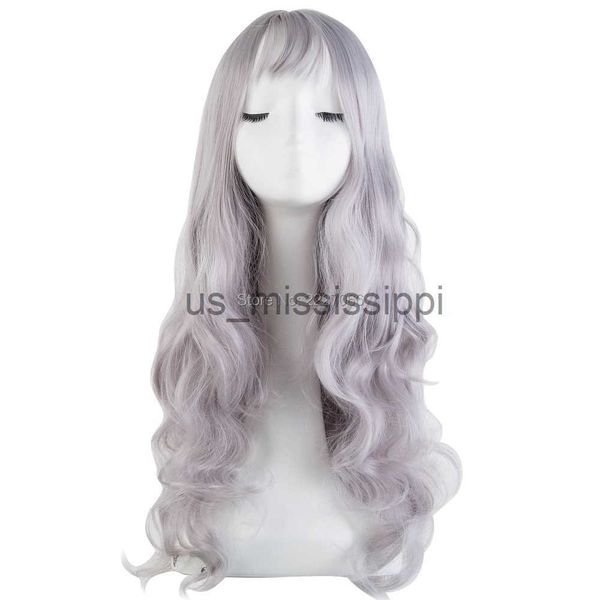 cosplay wigs feishow synthetic heat resistant fiber long curly silver grey thin bangs hair costume cosplay wigs carnival events hairpiece x0, Black
cosplay wigs feishow synthetic heat resistant fiber long curly silver grey thin bangs hair costume cosplay wigs carnival events hairpiece x0, Black