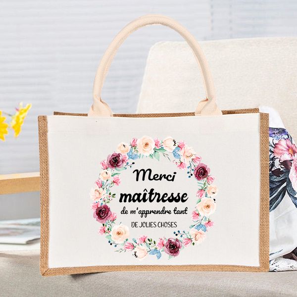 shopping bags cadeau maitresse wreath women canvas shoulder bag merci harajuku gift for teacher 230628
shopping bags cadeau maitresse wreath women canvas shoulder bag merci harajuku gift for teacher 230628