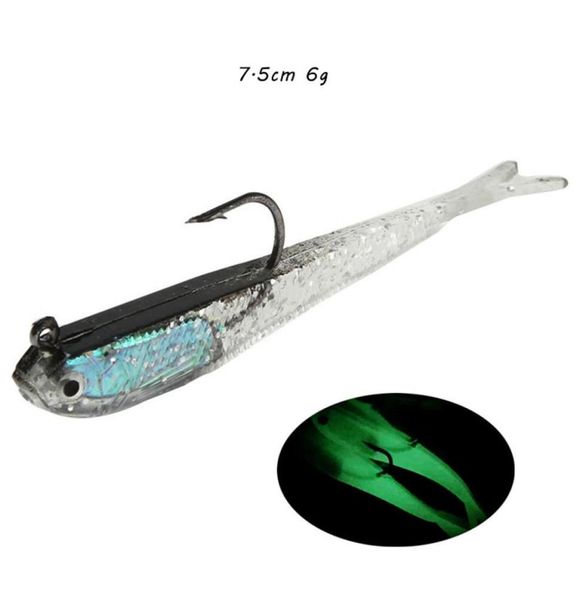 75cm 6g bionic fish hook soft baits lures jigs single hooks grayluminous silicone fishing gear 10 pieces lot fs14527541
75cm 6g bionic fish hook soft baits lures jigs single hooks grayluminous silicone fishing gear 10 pieces lot fs14527541