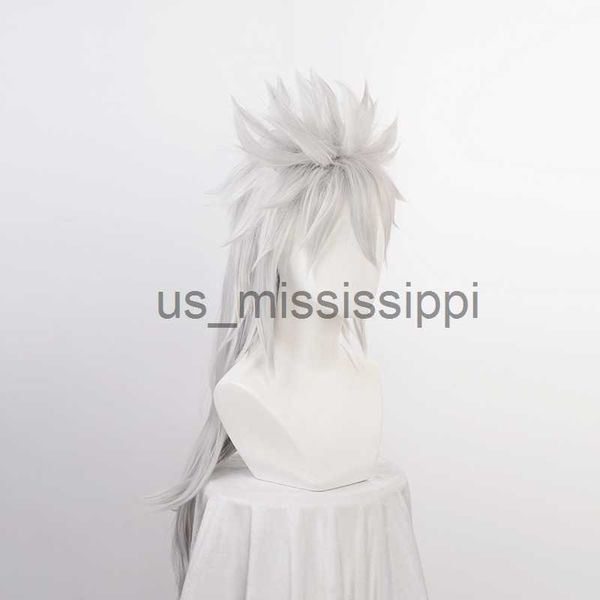 cosplay wigs anime jiraiya long silver chip ponytail heat resistant sythentic hair cosplay costume wigs wig cap x0630, Black
cosplay wigs anime jiraiya long silver chip ponytail heat resistant sythentic hair cosplay costume wigs wig cap x0630, Black